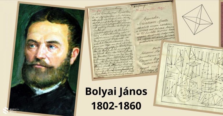 János Bolyai, der Mathematiker