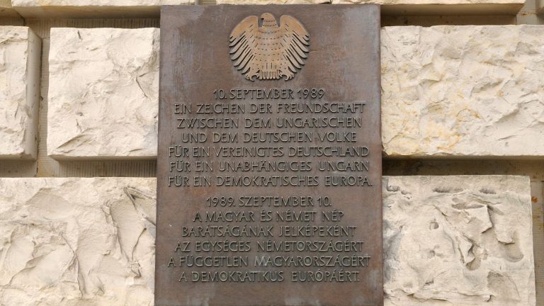 Gedenken an Ungarns Grenzöffnung
